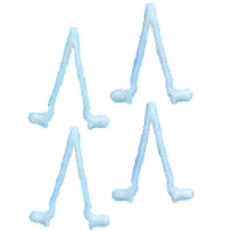 Mollette ricambio a v per accessori pulizia piscine - conf. da pezzi 4