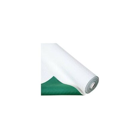 MOLLETTONE BIANCO/VERDE H140CM