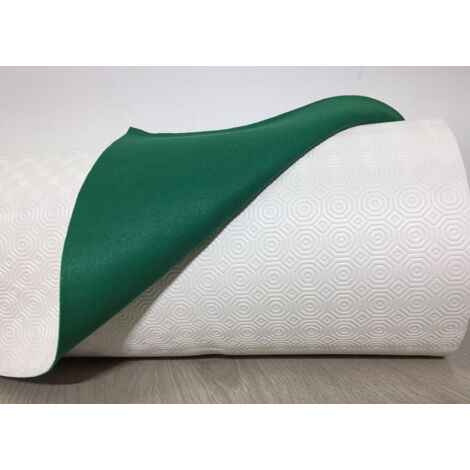 Mollettone Copritavolo Gommato Antiscivolo Protezione Tavolo Colore Verde, misura100x140coloreVerde
