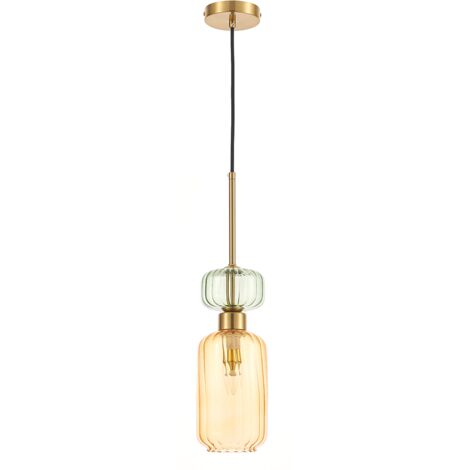 MOLLY 1 LAMPE SUSPENDUE E14 AMBRE MILAGRO ML1823