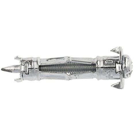 Molly m12025-xj tasselli auto Trivella con viti M4 Ø 4 x 35 mm, Grigio, Set di 40 pezzi