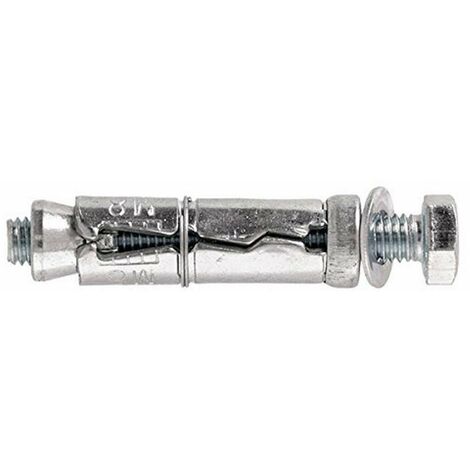 Molly m40802-xj bulloni a espansione con vite M8, grigio, Set di 2 pezzi