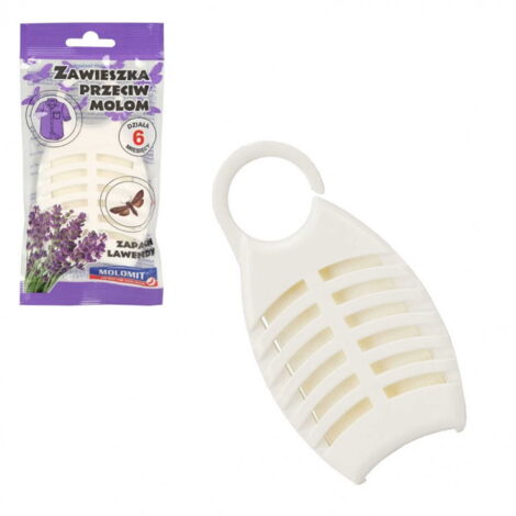 Molomit Eco Moth Hanger Lavanda - Proteggi i tuoi vestiti dalle tarme