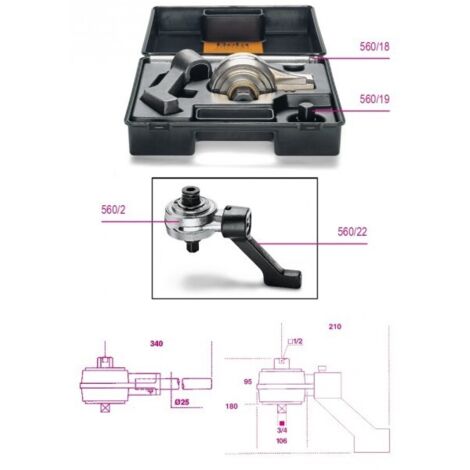 Moltiplicatore di coppia 1.300 nm con accessori beta 560/c2 - 5:1