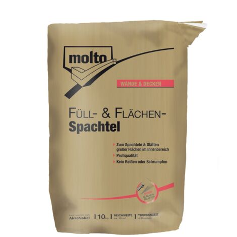MOLTO Füll und Flächenspachtel 10 Kg