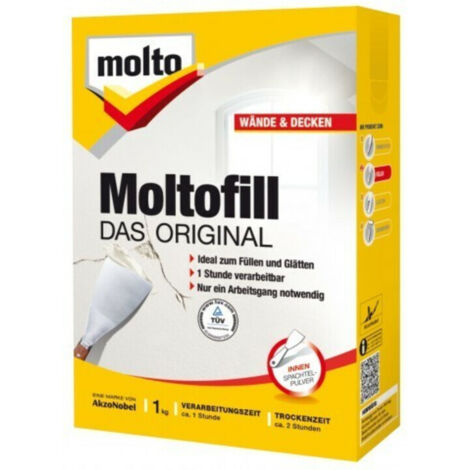 Moltofill DAS ORIGINAL Universelle Spachtelmasse 1 kg