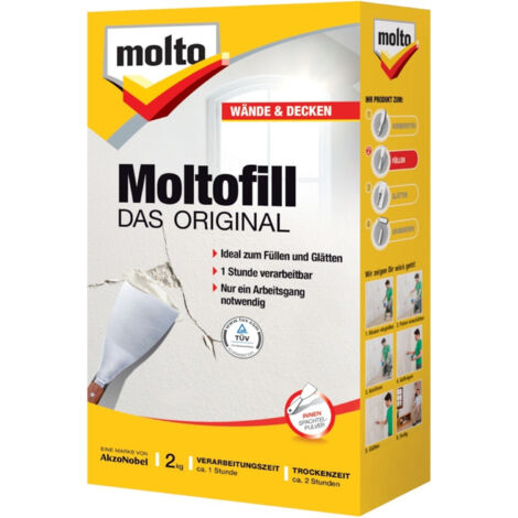 Moltofill DAS ORIGINAL Universelle Spachtelmasse 2 kg