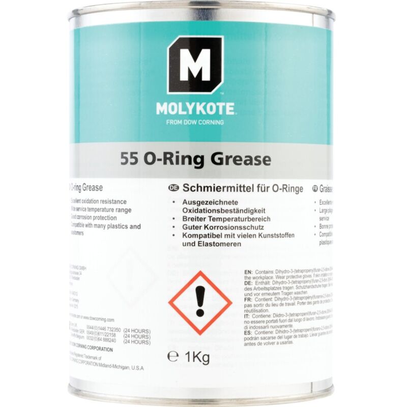 Molykote - 55 O-Ring Silicone Grease, 1KG