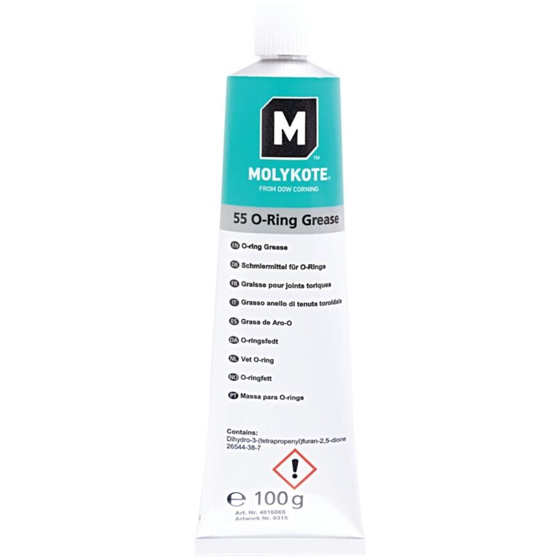Molykote 55 O-Ring Silicone Grease, 100G