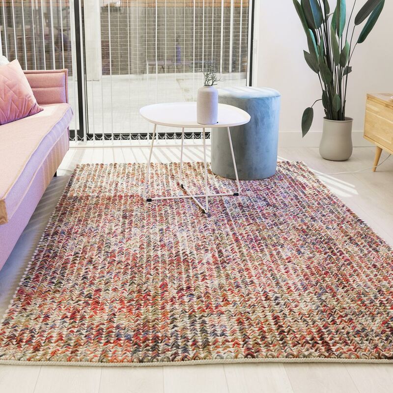 

Mapa multicolor de lana MOMCO salón - Gris