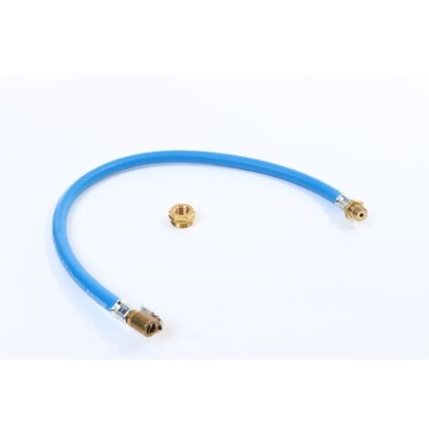 Momentstecknippel mit Schlauch 'blau' 0,5m