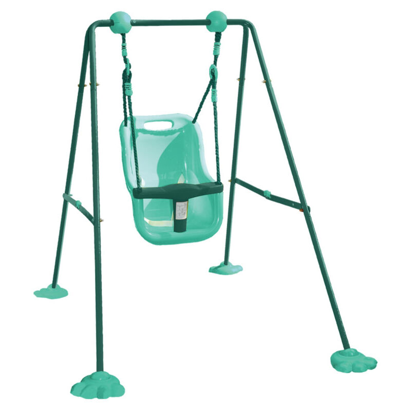 Soulet - Balançoire bébé en métal 1 agrès