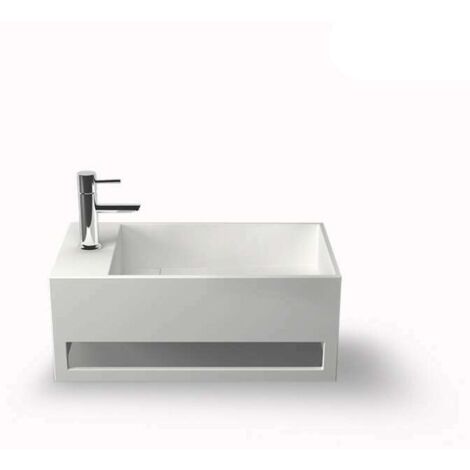 MONA G - LAVABO DE MANO SUSPENDIDO RECTANGULAR - Lavabos
