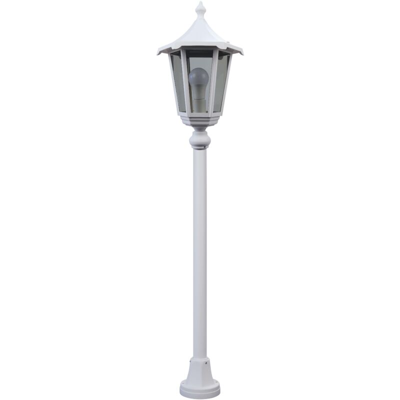 Monaco Lant. Mat IP43 IK02 blanc E27 100W max. Lpe non incl. haut.1,16m Aric 3046