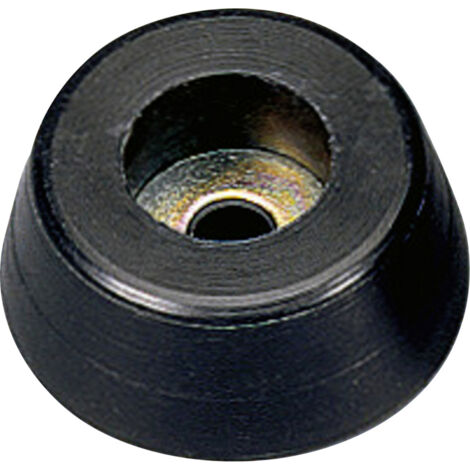 Monacor HF-70 Gerätefuß  Schwarz  20 St.