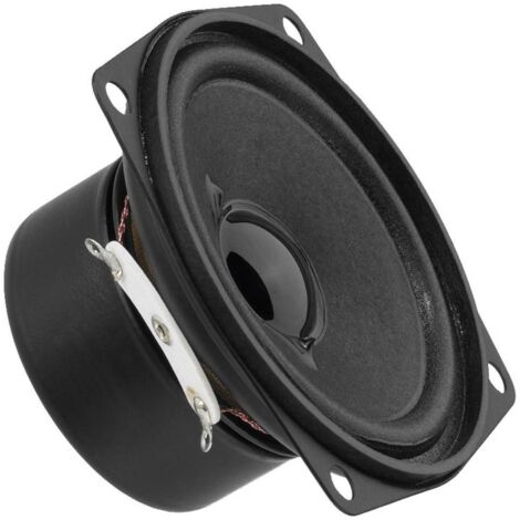 Monacor SP-7/4SQS 2.5 pouces 6.65 cm Haut-parleur miniature 4 W 4 Ω