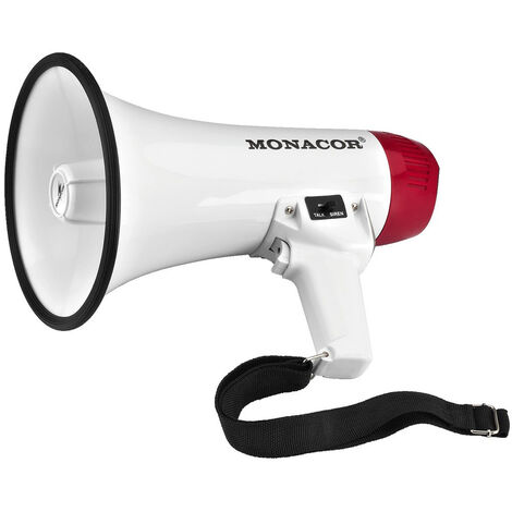 Monacor TM-10 Megaphon integrierte Sounds