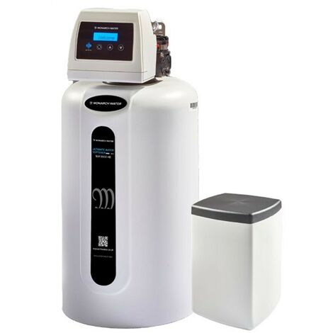 Monarch SOF3000HE28 Compact Electric Water Softener Separate Tank + 1"" Hoses