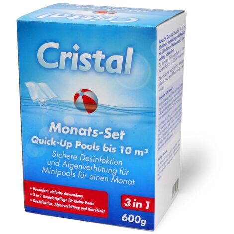 Monats-Set Chlor 4 x 150 g bis 10 m³