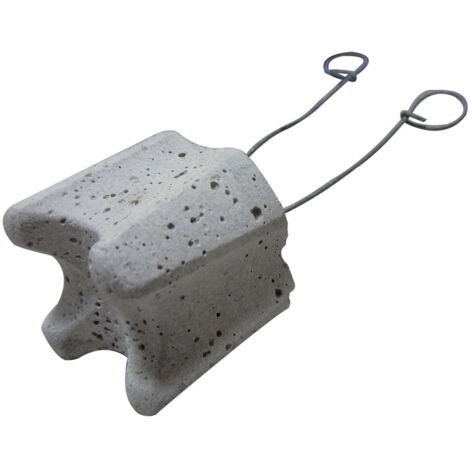 Moncoffrage – Cale béton horizontale 40 mm – Sac de 300 pièces – Étanche et résistante – Fixation simplifiée avec fils