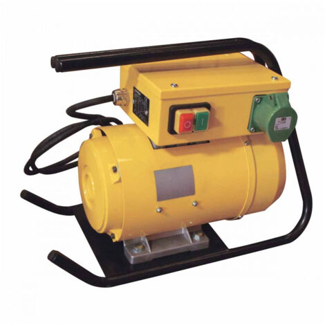 Moncoffrage – Convertisseur de fréquence monophasé 1,5 kW (17A) pour aiguille vibrante Ø 38/48/57 mm – Protection anti-arrachement – Interrupteurs étanches