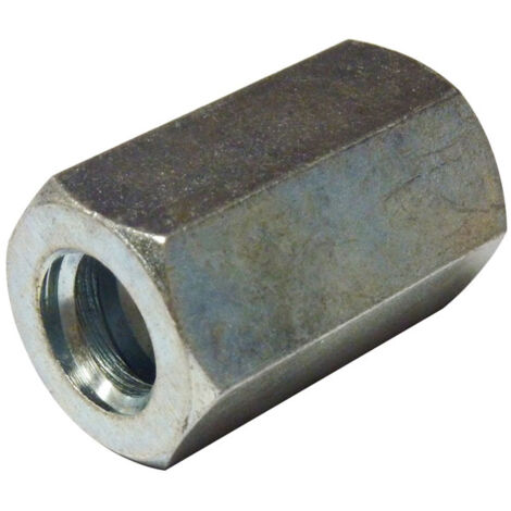Moncoffrage – Écrou de coffrage hexagonal 6 pans L. 50 mm tige ø 17 mm – Fixation pour tiges de coffrage – Compatible avec platines et clés adaptées