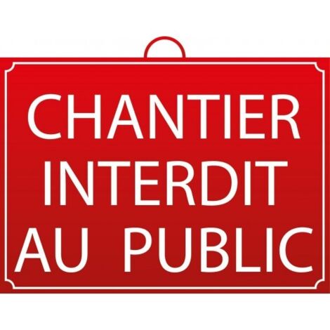 MONDELIN - Chantier interdit au public