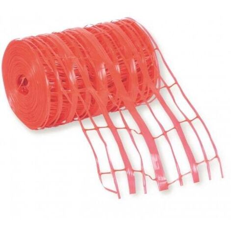 MONDELIN - Grillage avertisseur rouge