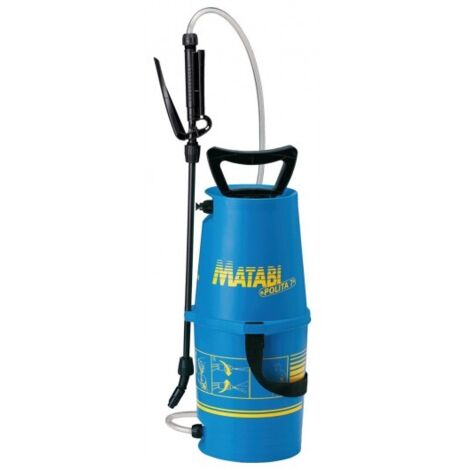 Mondelin – Pulvérisateur à pression préalable 5L – Polypropylène injecté – Soupape de sécurité 3 bars – Buse conique pour application précise