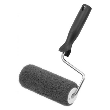 Mondelin – Rouleau spécial enduit 80/180/250 mm – Fibre polyamide 16 mm – Bords biseautés pour finition précise – Compatible perches télescopiques