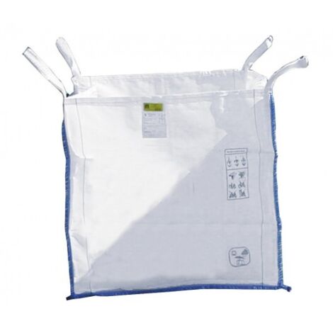 MONDELIN - Sac à gravats non réutilisable, fond plat
