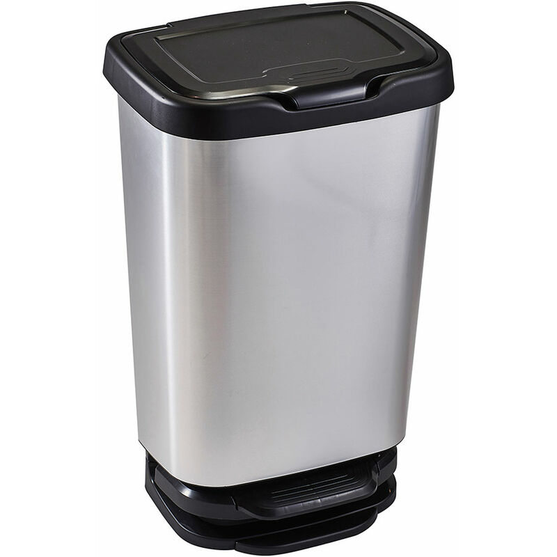 

Cubo con pedal 40lt con cierre amortiguado 63.5x39x29cm - Mondex