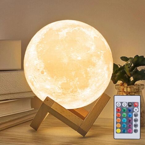 Mondförmiges Nachtlicht, USB-Ladefunktion und Touch-Steuerung – ideal als Geschenk