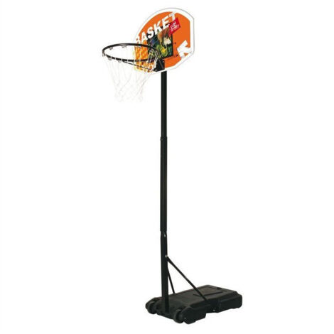 MONDO Canestro da basket Junior regolabile da 165 a 205 cm
