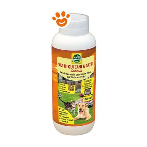 Mondo Verde Via di Qui Cani e Gatti Gel - Mondo Verde Via di Qui Cani e Gatti Gel - Confezione Da 1 Lt