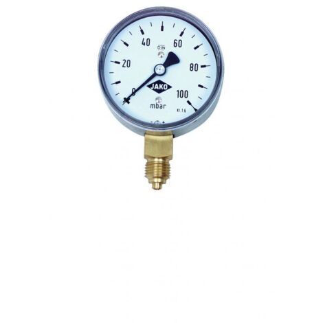 Mondseer Fig. 829 1/4' Gas-Kapselfedermanometer