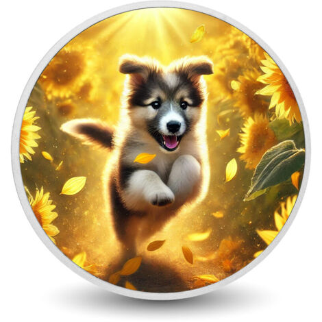Moneda de 1 oz "Sunflower Sprint: A Glow of Happiness"