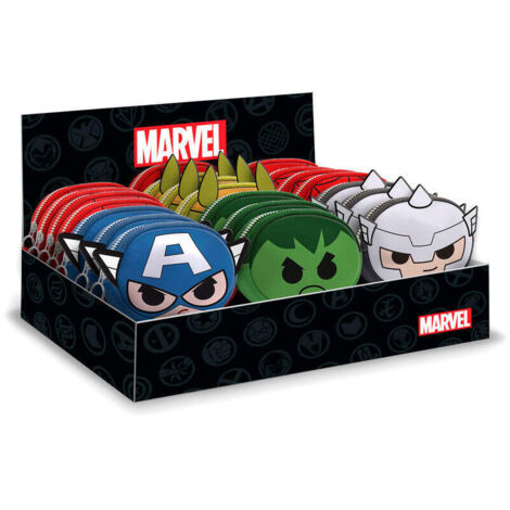 Monedero Chibi Marvel surtido