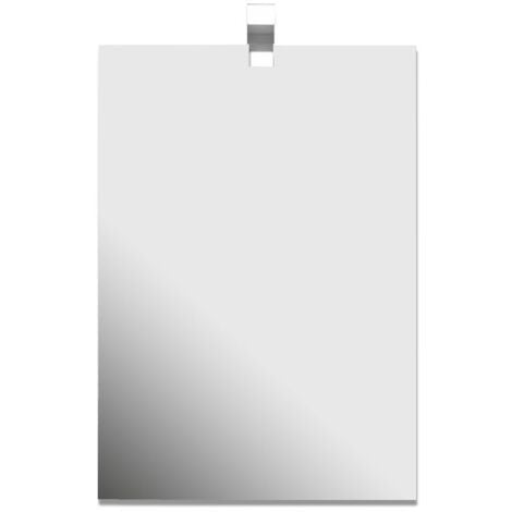 Monel - specchio con lampada led, dimensioni  50 x 70 cm