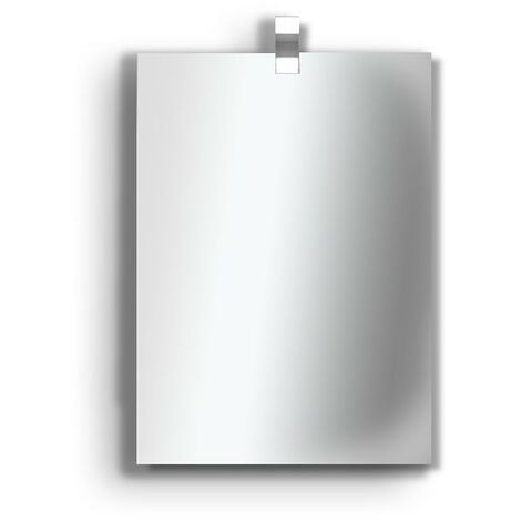 Monel - specchio con lampada led, dimensioni  60 x 80 cm