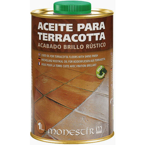 MONESTIR Aceite Terracota Brillo Rustico - Medida: 10 Litros - ref: MNS-07022