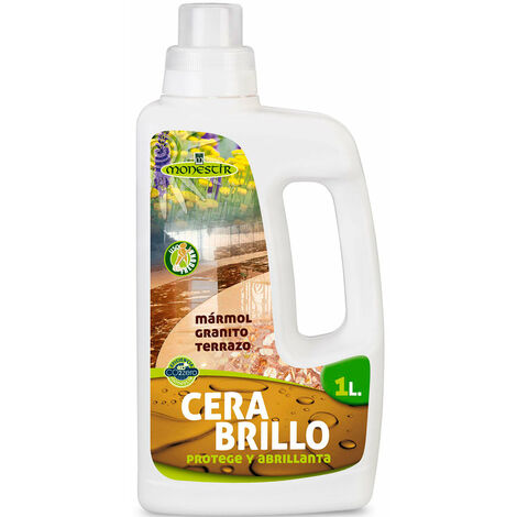 MONESTIR GH017SM Cera Brillo Suelos De Mármol y Terrazo 1L - ref: GH017SM