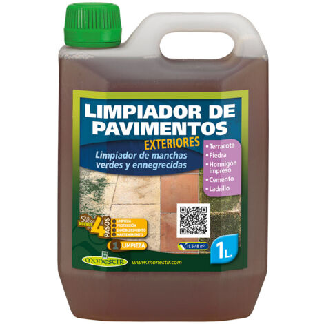 MONESTIR Limpiador De Pavimentos Exteriores - Medida: 1 Litro - ref: MNS-01003