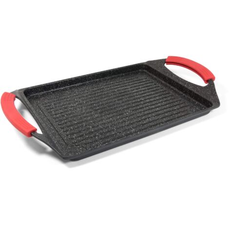 Moneta Progrill bistecchiera alluminio 45x27 cm