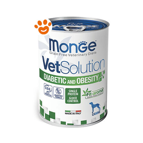Monge Cane Vetsolution Diabetic Obesity 400gr