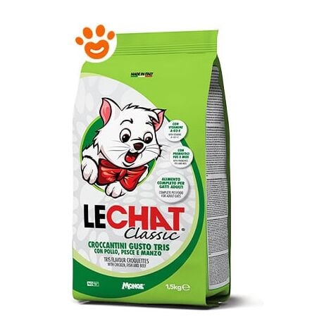 Monge Cat Lechat Classic Tris  - Monge Cat Lechat Classic Tris - Sacco Da 20 Kg