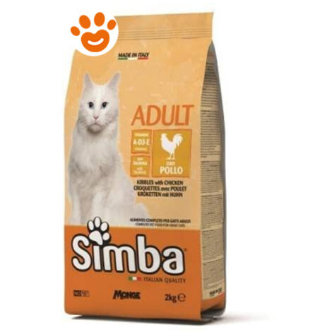 Monge Cat Simba con Pollo  - Monge Cat Simba con Pollo - Sacco Da 2 Kg