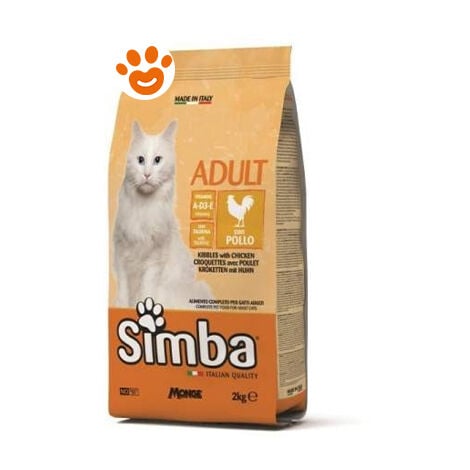 Monge Cat Simba con Pollo  - Monge Cat Simba con Pollo - Sacco Da 2 Kg