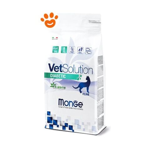 Monge Cat VetSolution Diabetic  - Monge Cat VetSolution Diabetic - Sacco Da 1,5 Kg