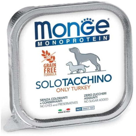 Monge Dog Monoprotein Solo Truthahn 150g